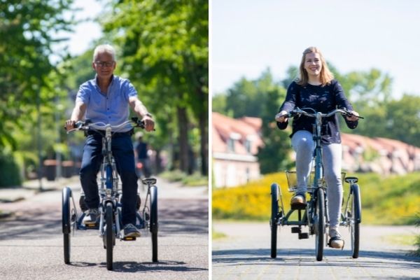 Traditioelle Behinderten Dreirad von Van Raam