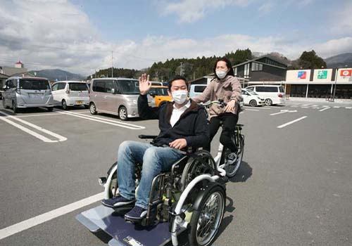 Van Raam aangepaste fietsen nu ook in Japan te vinden VeloPlus rolstoelfiets