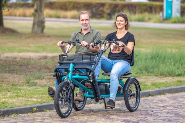 Duo Fahrrader Radfahren mit Autismus Van Raam