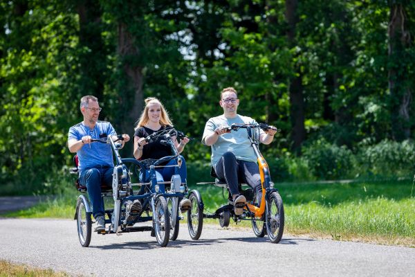 Cycling with polyneuropathy on an adapted bicycle