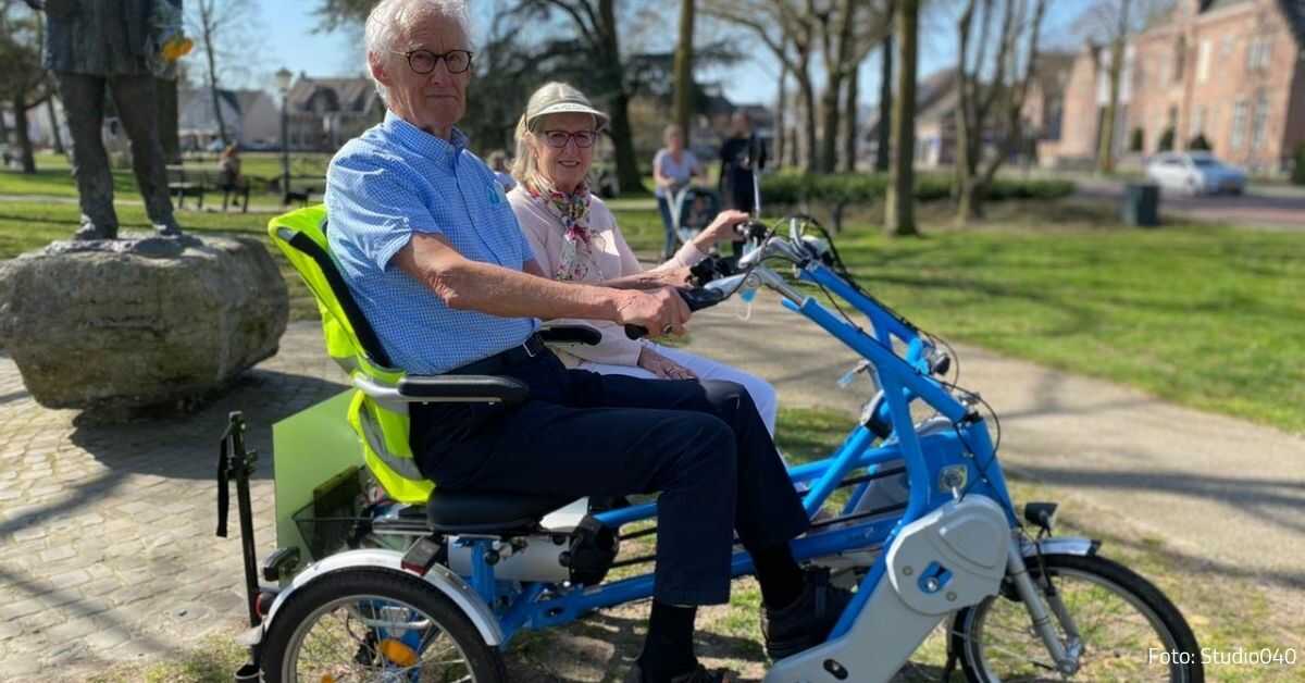 Meer vrijheid dankzij de Fun2Go elektrische duofiets - Fietsmaatjes Nuenen