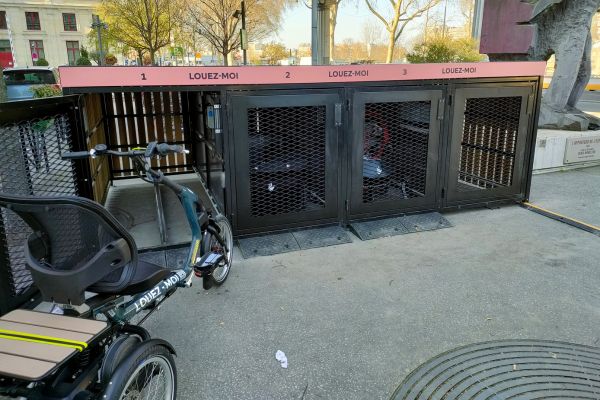 Experiment mit angepassten Gemeinschaftsfahrrädern in Paris 