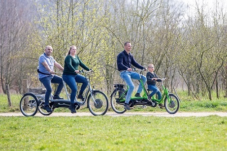 Van Raam Tandems für Menschen mit Polyneuropathie 