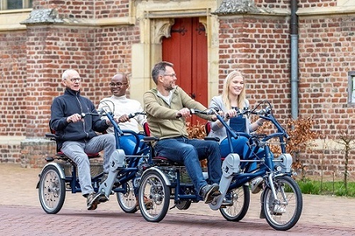 Tandem double rider cycle trailer  FunTrain