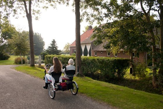 User experience Van Raam side-by-side tandem Fun2Go - Jetske