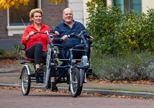 Van Raam Fun2Go duo bike rental at De Bever