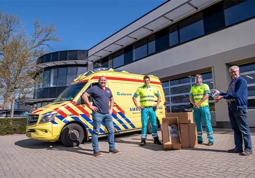 Van Raam 3D print onderdelen voor spatkappen Witte Kruis Doetinchem