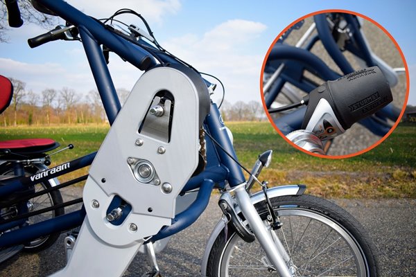 Fun2Go double rider cycle with gears and disengagement hub