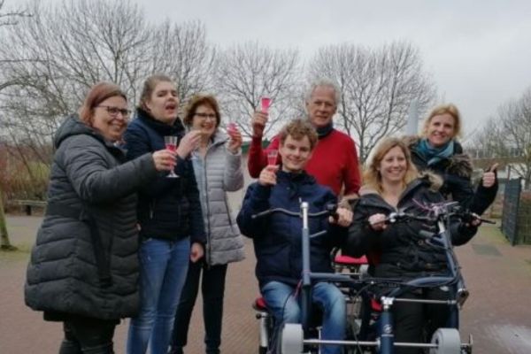 Fun2Go side by side tandem youth centre in Het Westerhonk