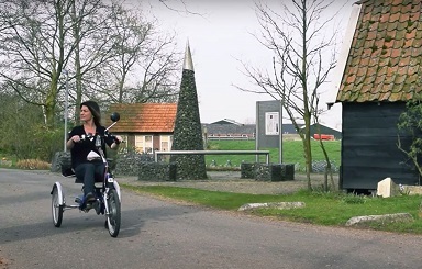 Fahrradroute durch Sinderen