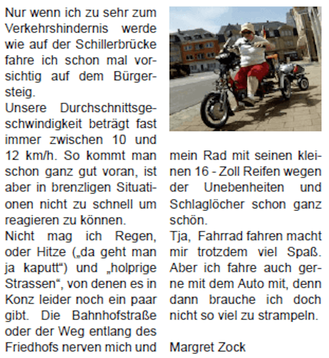 Easy Rider Junior tricycle