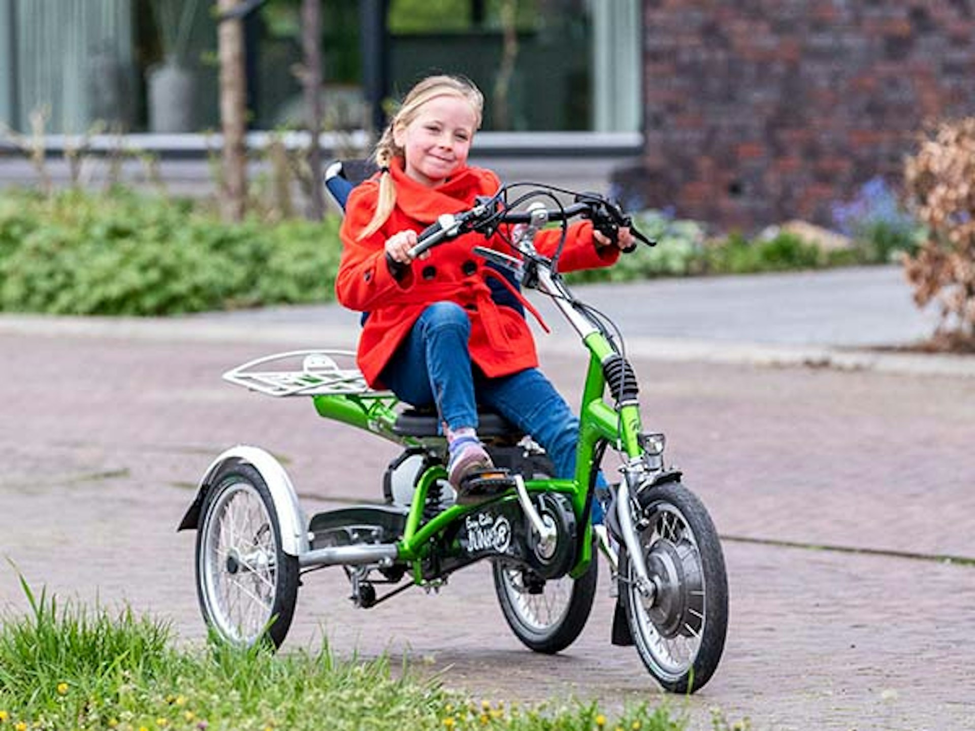 Gangschaltungen an Spezialfahrrädern von Van Raam Easy Rider Junior Dreirad 