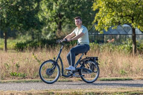 Van Raam low entry bicycles for people with polyneuropathy