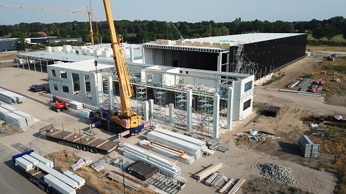 Bouw kantoren Van Raam