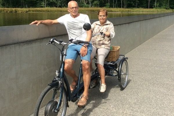 Faire du vélo ensemble avec la maladie de Parkinson