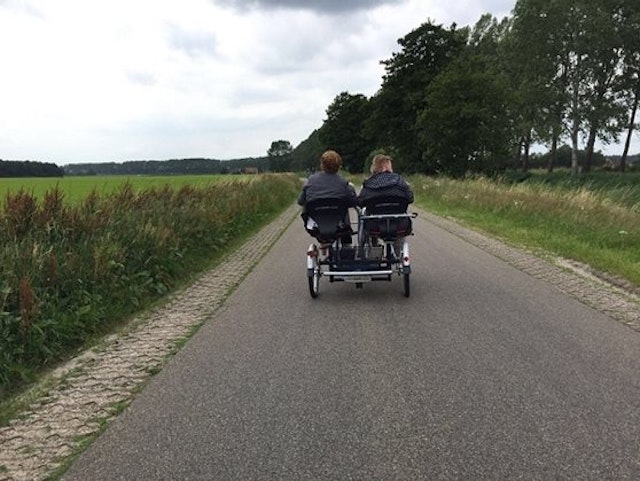 Op de duofiets-winactie