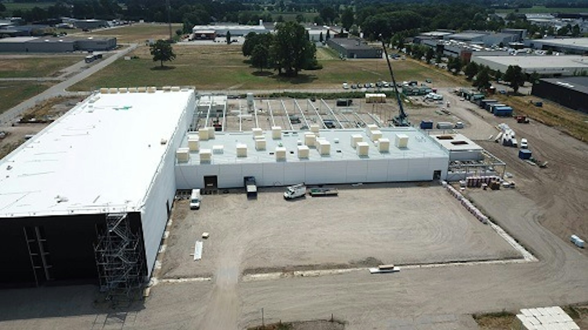 New Van Raam building with warehouse 