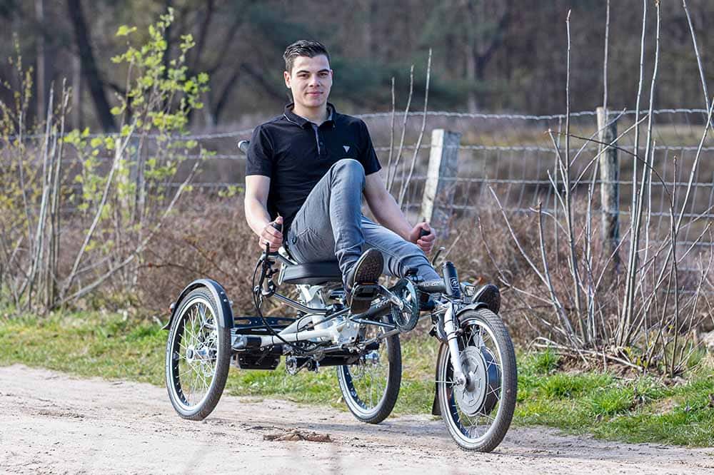 three wheeled recumbent bikes adults