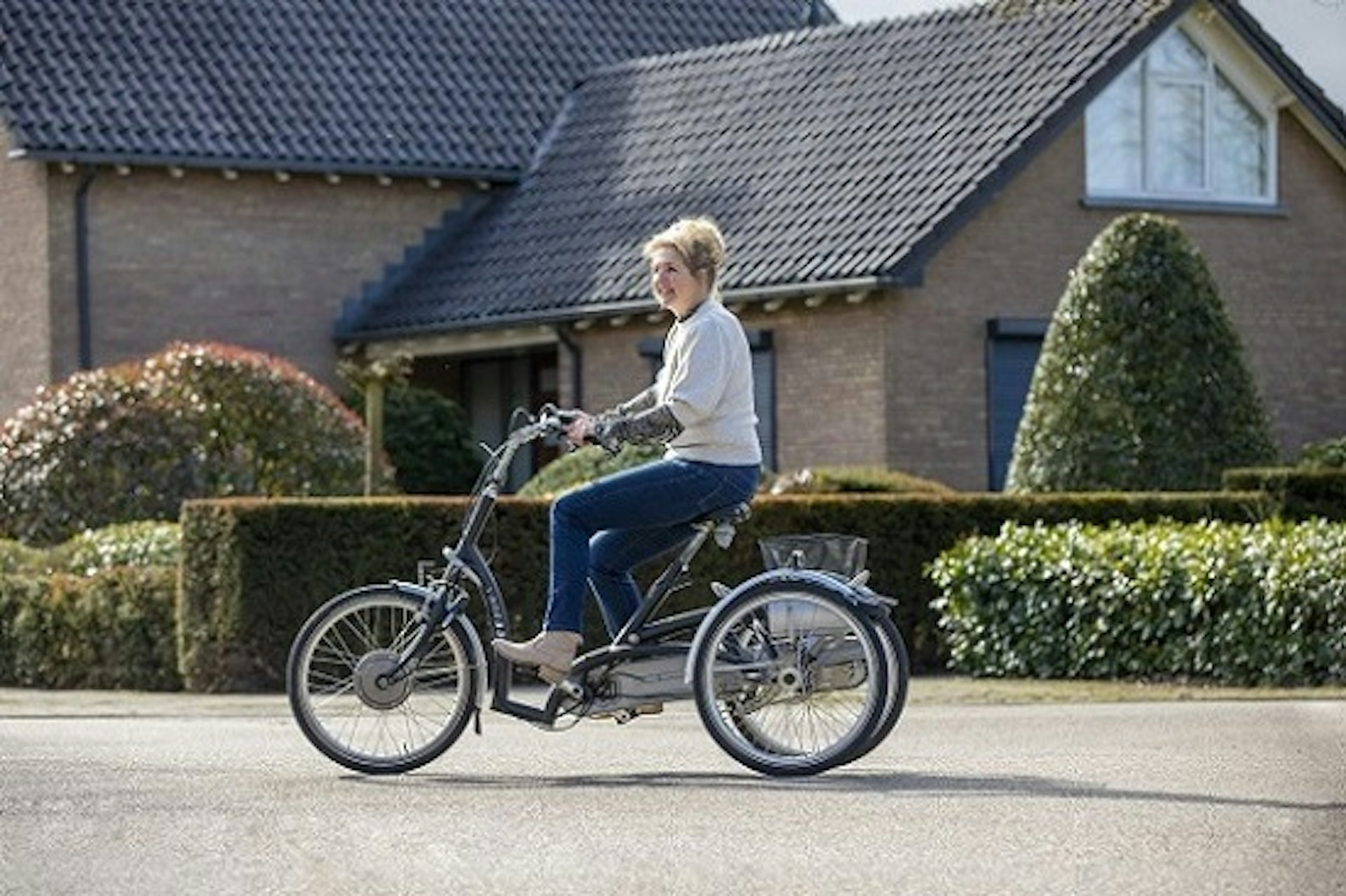 Senioren Dreirad mit tiefem Einstieg Maxi Comfort Van Raam