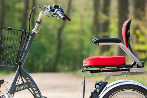 Siège avec rembourrage pour le vélo-scooter Easy Go de Van Raam