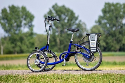Unieke rij-eigenschappen van een van raam fiets met twee wielen voor viktor en viktoria trapondersteuning mogelijk