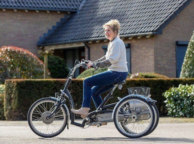 Van Raam E-bike driewieler met een lage instap
