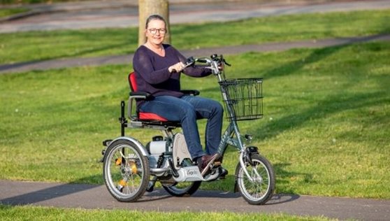 Van Raam Fahrräder und Missie 2030 die Fonds Gehandicaptensport - Easy Go Elektromobil Dreirad