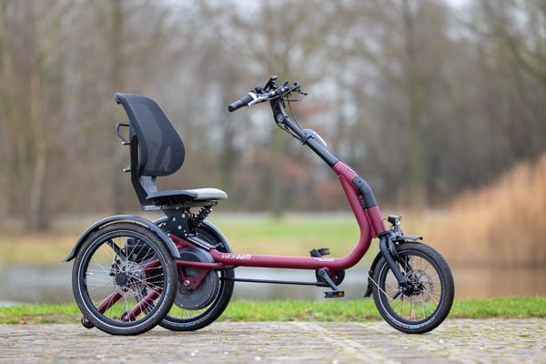 Unique riding characteristics of the Easy Rider Compact tricycle by van raam