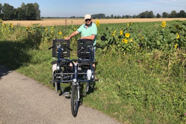 Van Raam Kundenerfahrung parallel Tandem Fun2Go Franz Josef Langner