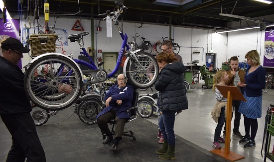 Van Raam rondleiding fabriek