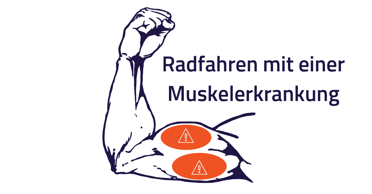 Radfahren mit einer Muskelerkrankung