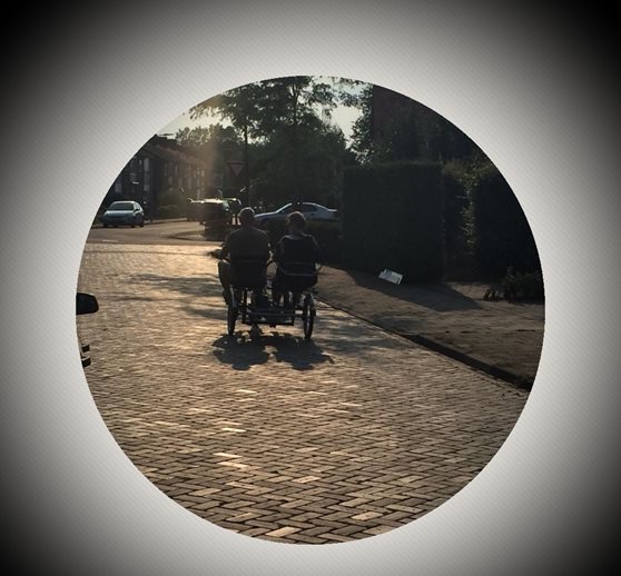 User experience  side-by-side tandem Fun2Go by Van Raam - Christa Vreeman