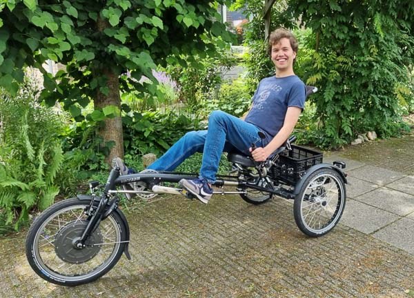 Easy Sport recumbent trike customer experience Luuk Heijnders