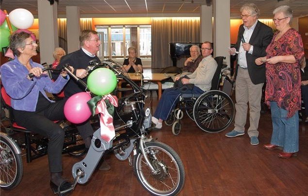 Therapierad mit Tretunterstützung für Magnushof
