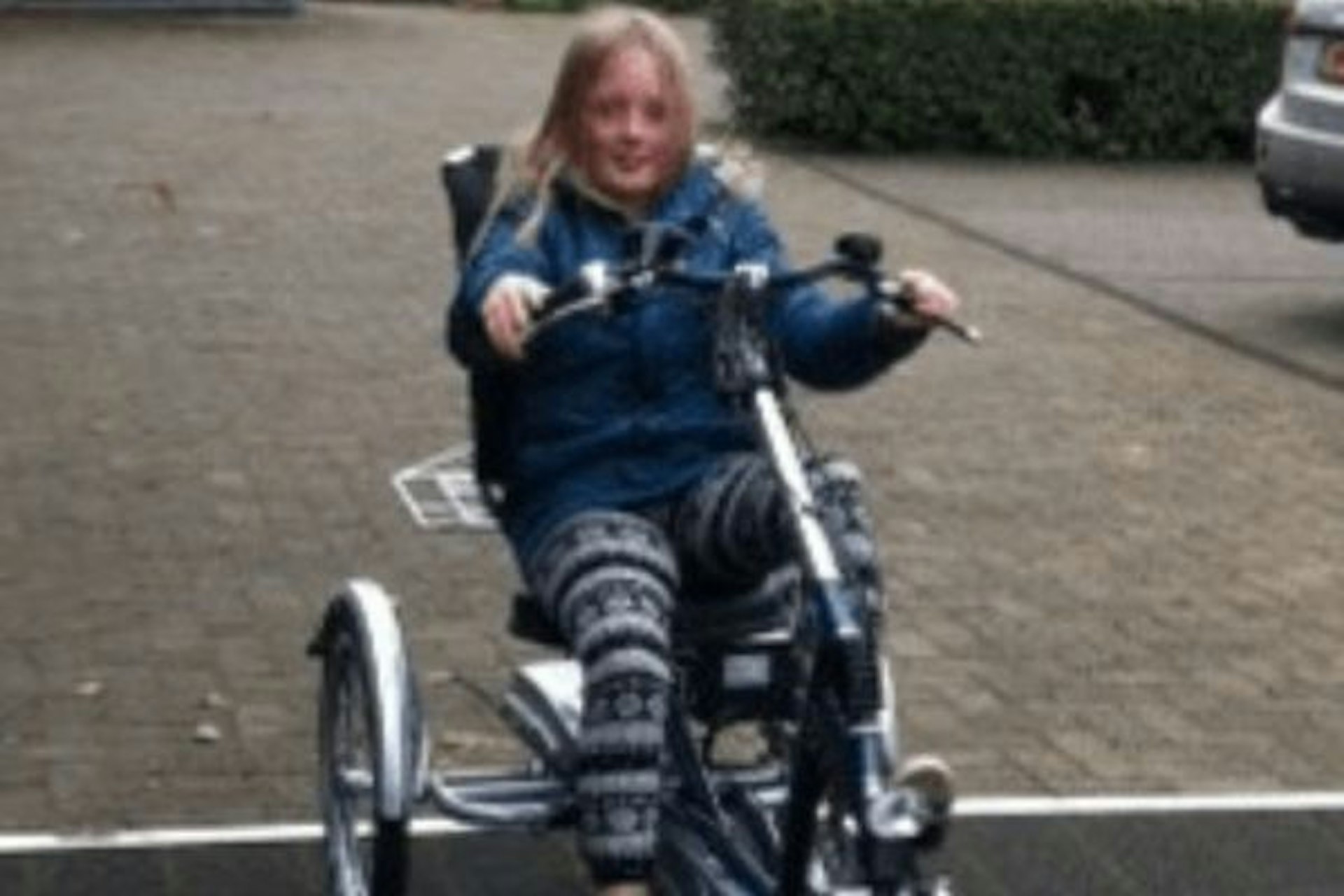 Aangepaste driewielfiets