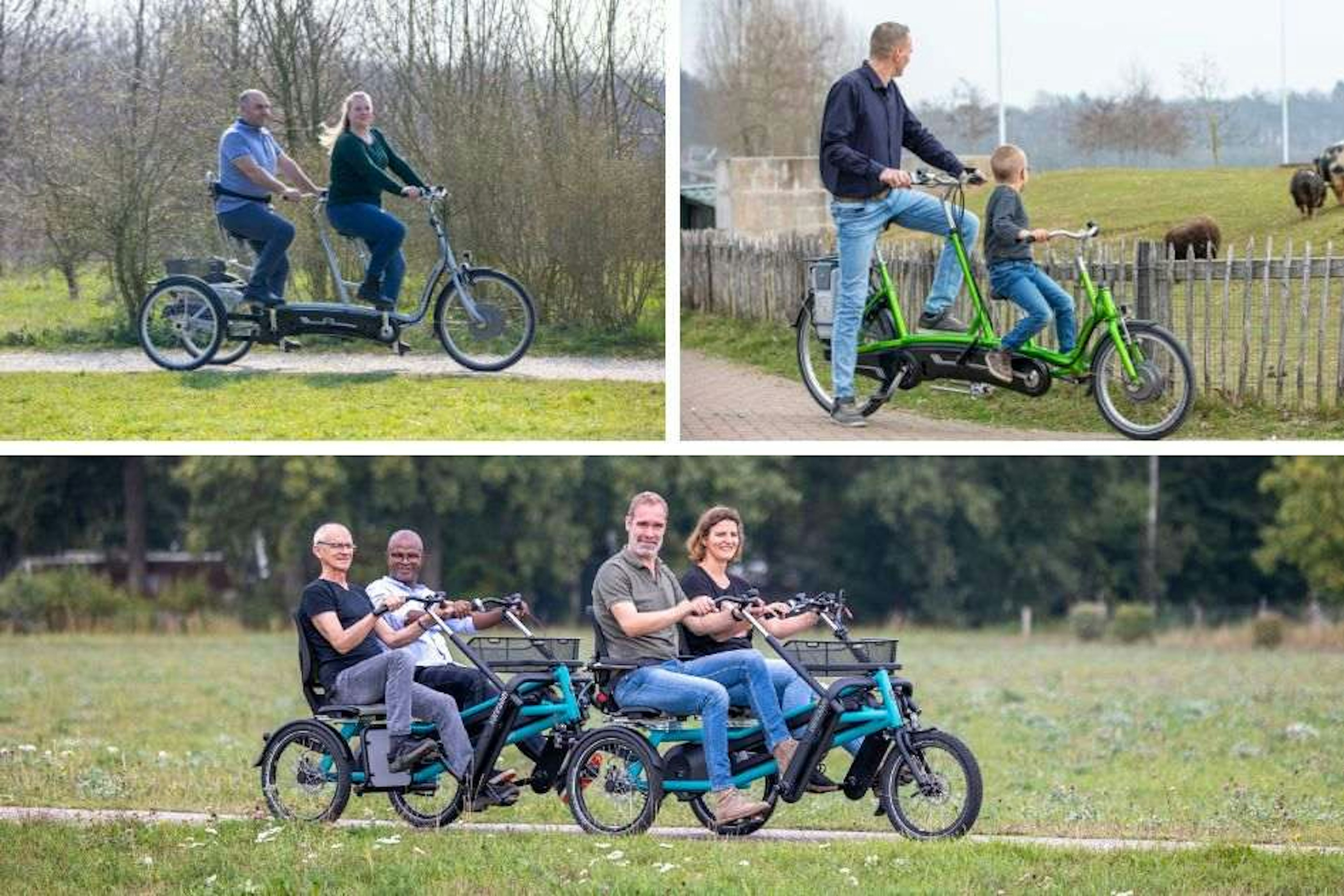 Samen fietsen op een tandem | Van Raam