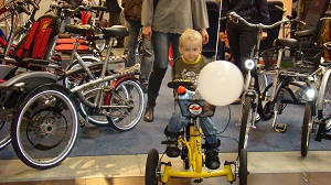 Tricycle disabled child
