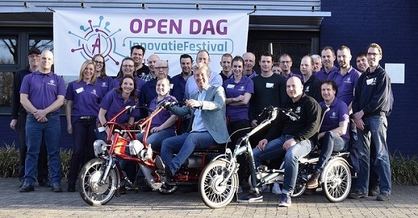 Open dag bij Van Raam - fietsenfabrikant Speciale fietsen 