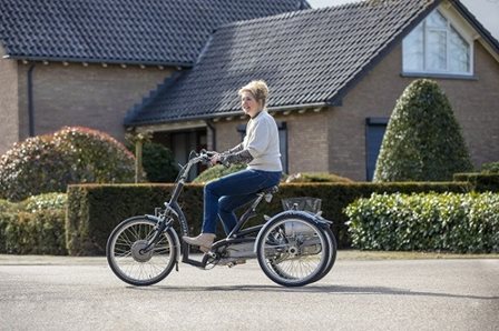 Radfahren mit MS auf einem angepassten Fahrrad