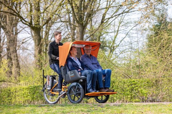 Transportfahrräder für Radfahrer mit einer Behinderung Van Raam
