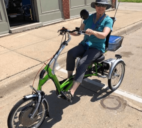 Van Raam Easy Rider driewieler in Amerika