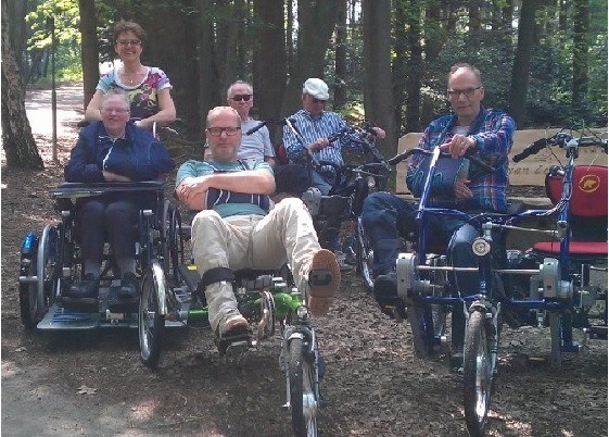 duofiets en rolstoelfiets huren