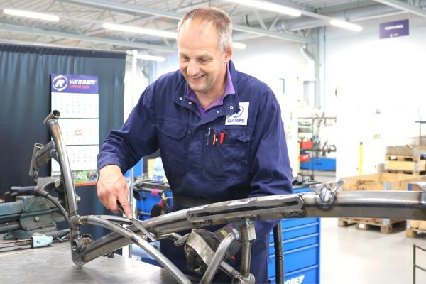 Easy Rider frame Van Raam productie
