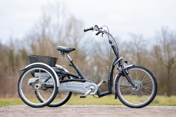 Welche Rahmenhöhe hat das Maxi Comfort Dreirad von Van Raam