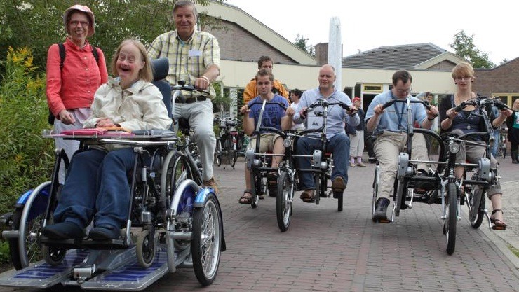 aangepaste fietsen voor Overkempe