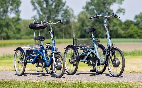 Een aangepaste e-bike driewieler van Van Raam | Van Raam