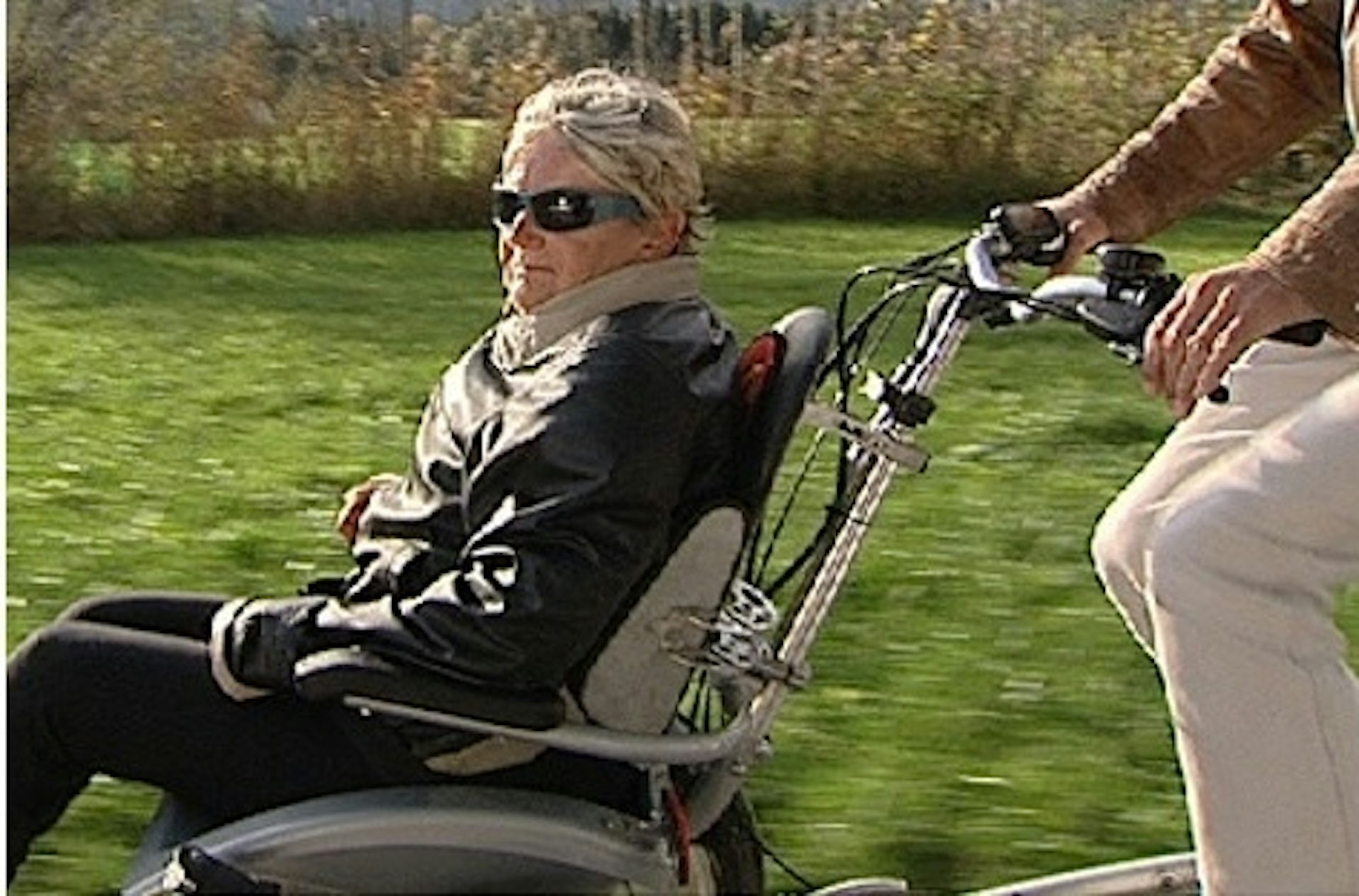 Experience wheelchair bike.