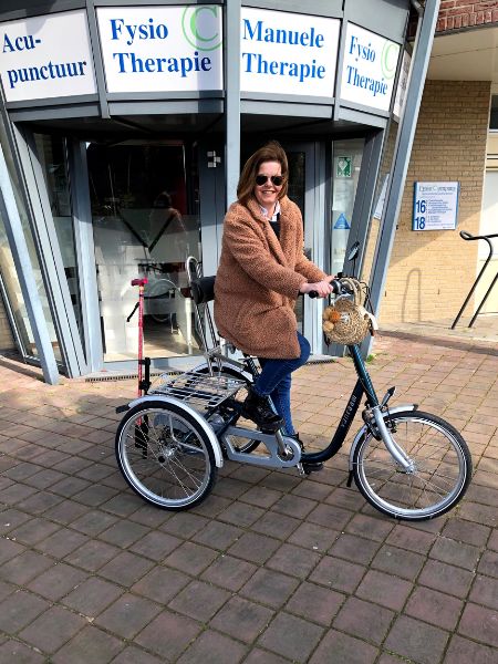 Customer experience Van Raam tricycle Maxi Linda Oremus