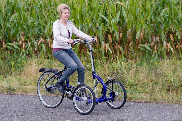 Tricycle pour adultes avec 2 roues à l'avant