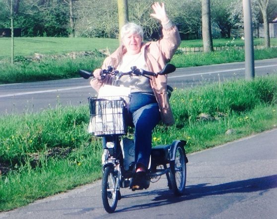Gebruikerservaring scootmobielfiets Easy Go - Ans Telling